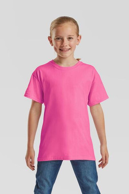 Fruit of the Loom F61033 - Durable 100% Ethical Cotton Kids Classic Fit T-Shirt by Fruit of the Loom
