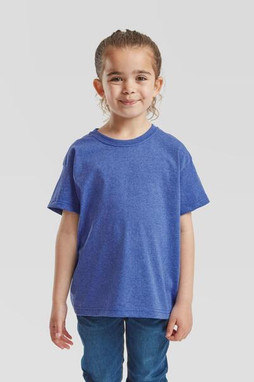 Fruit of the Loom F61033 - Durable 100% Ethical Cotton Kids Classic Fit T-Shirt by Fruit of the Loom