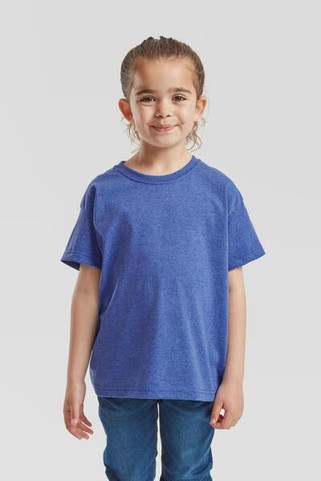 Fruit of the Loom F61033 - Durable 100% Ethical Cotton Kids Classic Fit T-Shirt by Fruit of the Loom