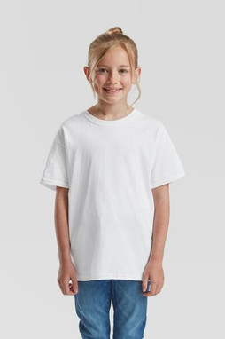 Fruit of the Loom F61033 - Durable 100% Ethical Cotton Kids Classic Fit T-Shirt by Fruit of the Loom