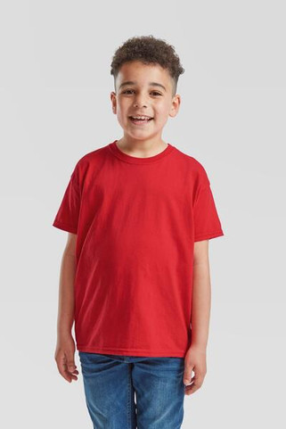 Fruit of the Loom F61033 - Durable 100% Ethical Cotton Kids Classic Fit T-Shirt by Fruit of the Loom
