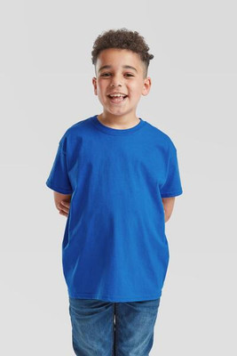 Fruit of the Loom F61033 - Durable 100% Ethical Cotton Kids Classic Fit T-Shirt by Fruit of the Loom