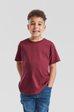 Fruit of the Loom F61033 - Durable 100% Ethical Cotton Kids Classic Fit T-Shirt by Fruit of the Loom