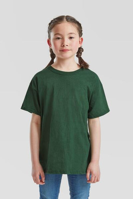 Fruit of the Loom F61033 - Durable 100% Ethical Cotton Kids Classic Fit T-Shirt by Fruit of the Loom