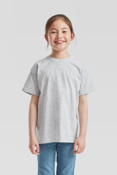 Fruit of the Loom F61033 - Durable 100% Ethical Cotton Kids Classic Fit T-Shirt by Fruit of the Loom