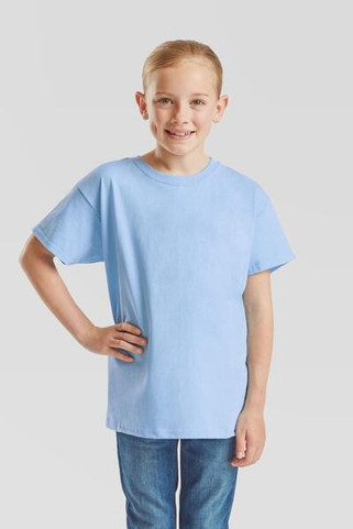 Fruit of the Loom F61033 - Durable 100% Ethical Cotton Kids Classic Fit T-Shirt by Fruit of the Loom