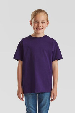 Fruit of the Loom F61033 - Durable 100% Ethical Cotton Kids Classic Fit T-Shirt by Fruit of the Loom