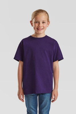 Fruit of the Loom F61033 - Durable 100% Ethical Cotton Kids Classic Fit T-Shirt by Fruit of the Loom