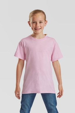 Fruit of the Loom F61033 - Durable 100% Ethical Cotton Kids Classic Fit T-Shirt by Fruit of the Loom