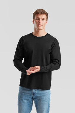 Fruit of the Loom F61038 - Premium Long Sleeve Crew Neck T-Shirt for Unisex