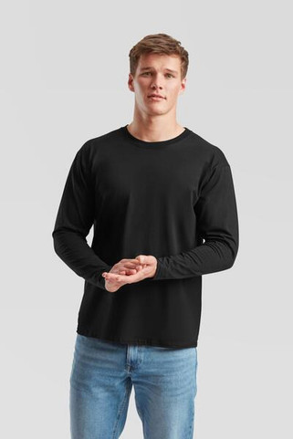 Fruit of the Loom F61038 - Premium Long Sleeve Crew Neck T-Shirt for Unisex