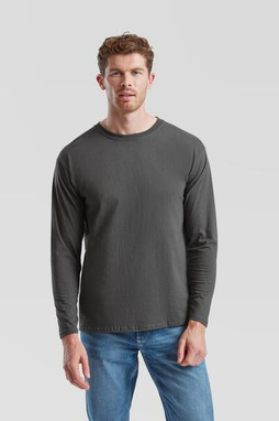 Fruit of the Loom F61038 - Premium Long Sleeve Crew Neck T-Shirt for Unisex