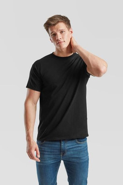 Fruit of the Loom F61044 - Ultimate Premiun Heavyweight Crew Neck T-Shirt for Men