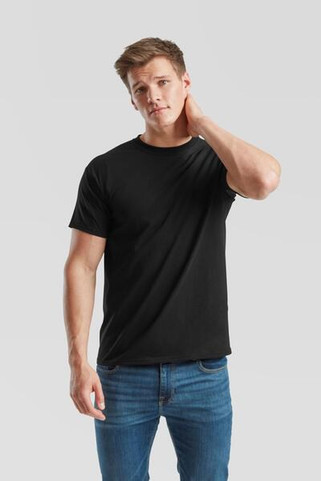 Fruit of the Loom F61044 - Ultimate Premiun Heavyweight Crew Neck T-Shirt for Men