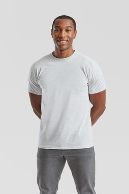 Fruit of the Loom F61044 - Ultimate Premiun Heavyweight Crew Neck T-Shirt for Men