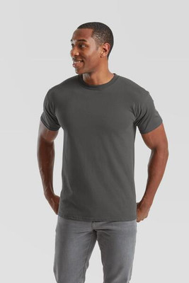 Fruit of the Loom F61044 - Ultimate Premiun Heavyweight Crew Neck T-Shirt for Men