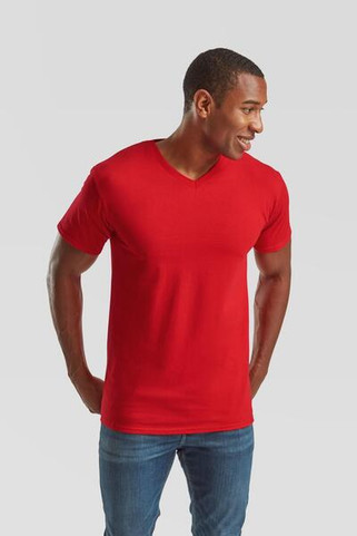 Fruit of the Loom F61066 - Fruit of the Loom Classic V-Neck Cotton T-Shirt