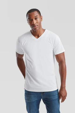 Fruit of the Loom F61066 - Fruit of the Loom Classic V-Neck Cotton T-Shirt