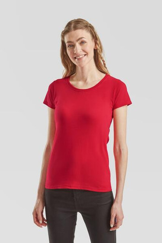 Fruit of the Loom F61372 - LadyFit Classic Crew Neck T-Shirt with Feminine Fit