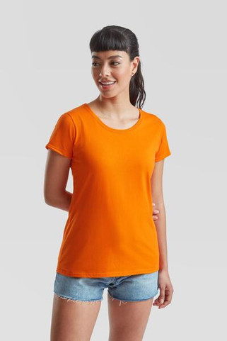 Fruit of the Loom F61372 - LadyFit Classic Crew Neck T-Shirt with Feminine Fit