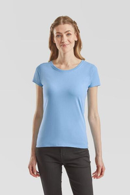 Fruit of the Loom F61372 - LadyFit Classic Crew Neck T-Shirt with Feminine Fit