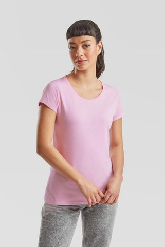 Fruit of the Loom F61372 - LadyFit Classic Crew Neck T-Shirt with Feminine Fit