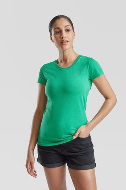 Fruit of the Loom F61372 - LadyFit Classic Crew Neck T-Shirt with Feminine Fit