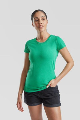 Fruit of the Loom F61372 - LadyFit Classic Crew Neck T-Shirt with Feminine Fit