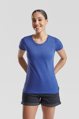 Fruit of the Loom F61372 - LadyFit Classic Crew Neck T-Shirt with Feminine Fit