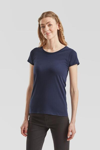 Fruit of the Loom F61372 - LadyFit Classic Crew Neck T-Shirt with Feminine Fit