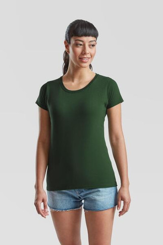 Fruit of the Loom F61372 - LadyFit Classic Crew Neck T-Shirt with Feminine Fit