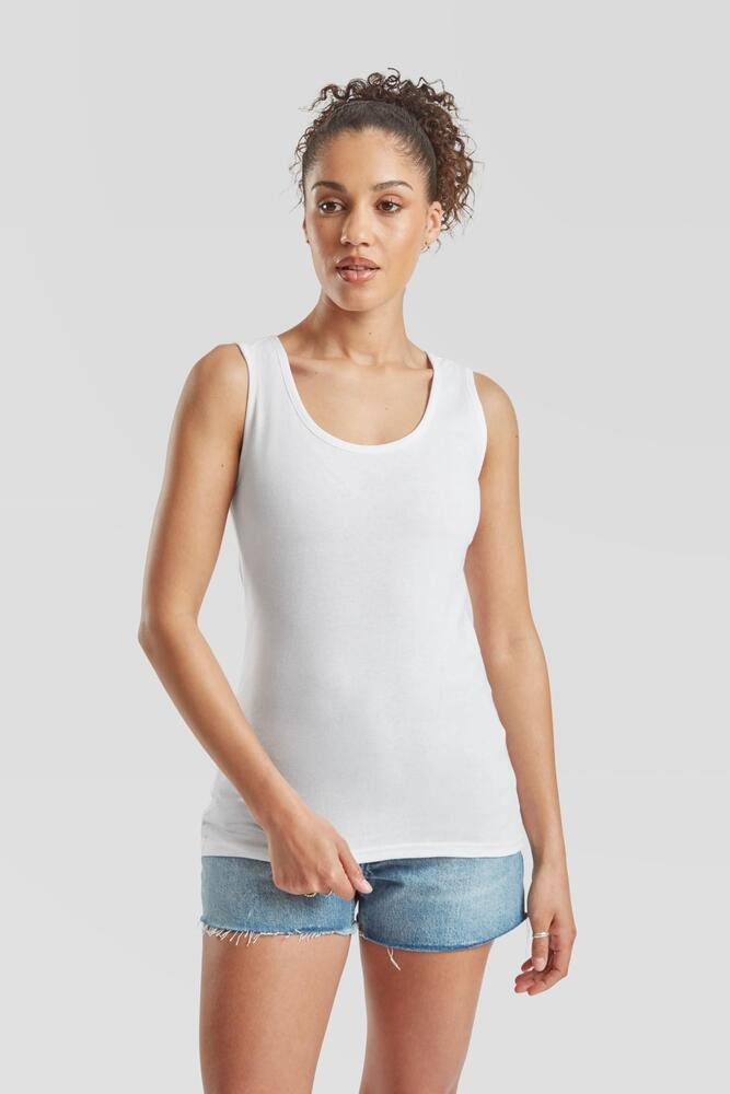 Fruit Of The Loom F61376 - LadyFit Valueweight Vest - White