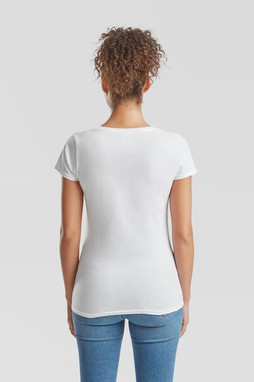 Fruit of the Loom F61398 - Fruit of the Loom Womens Classic V-Neck Tee