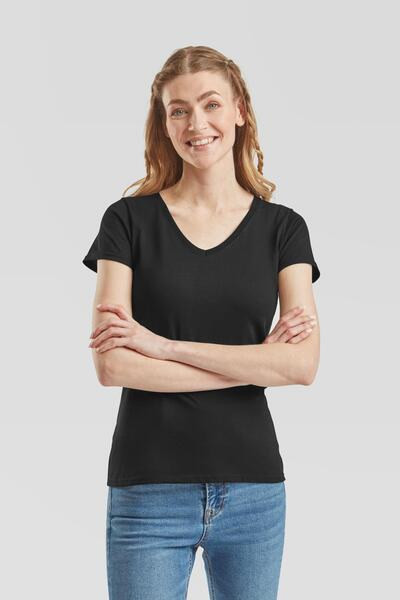 Fruit of the Loom F61398 - Fruit of the Loom Women's Classic V-Neck Tee