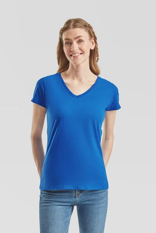Fruit of the Loom F61398 - Fruit of the Loom Womens Classic V-Neck Tee