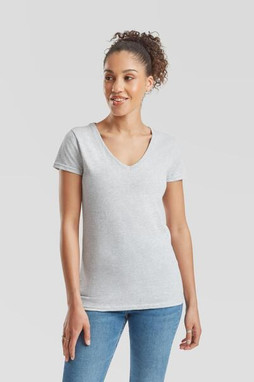 Fruit of the Loom F61398 - Fruit of the Loom Womens Classic V-Neck Tee
