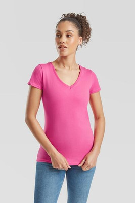 Fruit of the Loom F61398 - Fruit of the Loom Women's Classic V-Neck Tee