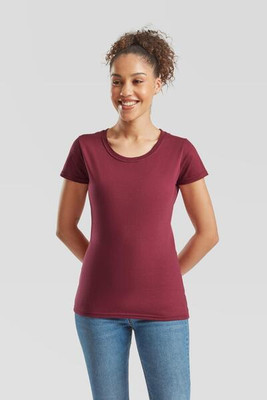 Fruit of the Loom F61424 - Premium Ringspun Ladies Heavyweight T-Shirt