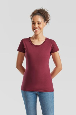 Fruit of the Loom F61424 - Premium Ringspun Ladies Heavyweight T-Shirt