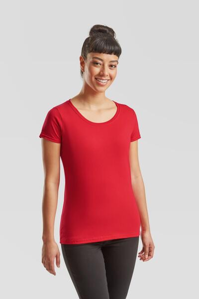 Fruit of the Loom F61424 - Premium Ringspun Ladies Heavyweight T-Shirt