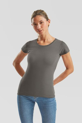Fruit of the Loom F61424 - Premium Ringspun Ladies Heavyweight T-Shirt