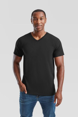 Fruit of the Loom F61426 - Premium Unisex V-Neck Cotton T-Shirt for Men