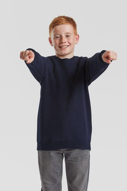 Fruit of the Loom F62039 - Classic Raglan Sleeve Kids School Sweatshirt