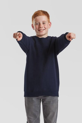Fruit of the Loom F62039 - Classic Raglan Sleeve Kids School Sweatshirt