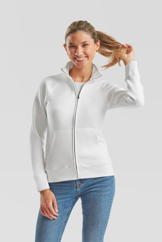 Fruit of the Loom F62116 - Premium Ladies Fleece Jacket with Modern Details