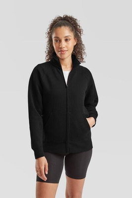Fruit of the Loom F62116 - Premium Ladies' Fleece Jacket with Modern Details