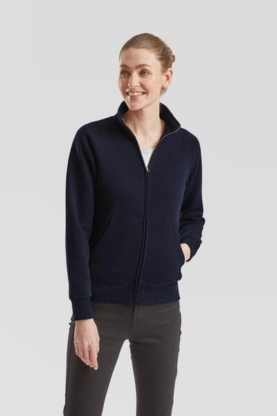 Fruit of the Loom F62116 - Premium Ladies' Fleece Jacket with Modern Details