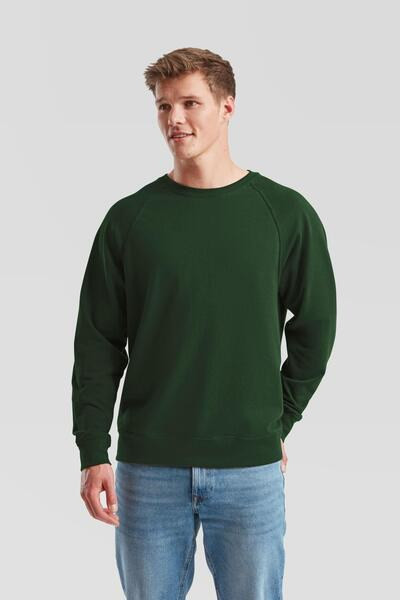 Fruit of the Loom F62138 - Unisex Lightweight Raglan Summer Sweatshirt