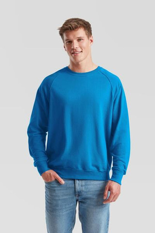 Fruit of the Loom F62138 - Unisex Lightweight Raglan Summer Sweatshirt