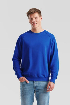 Fruit of the Loom F62138 - Unisex Lightweight Raglan Summer Sweatshirt